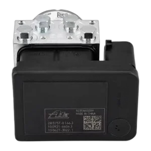 Piaggio ATE ABS module seen from the electronics cover