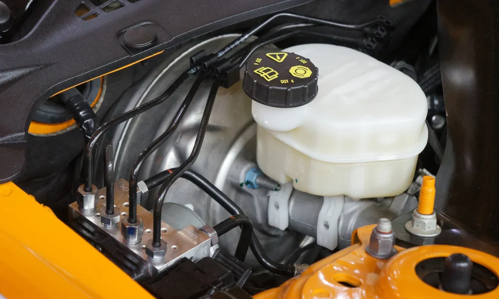 motor-coche Nahaufnahme eines Bauteils eines Automotors